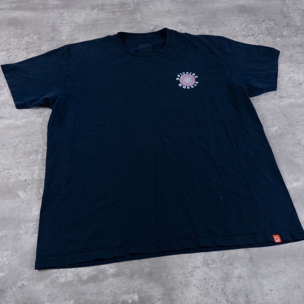 modern spitfire wheels t-shirt boxy graphic mens xl